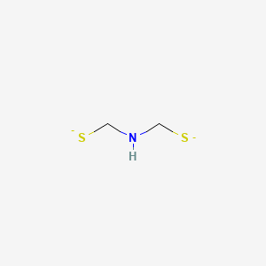 molecular formula C2H5NS2-2 B1236947 Iminodimethanethiolate 