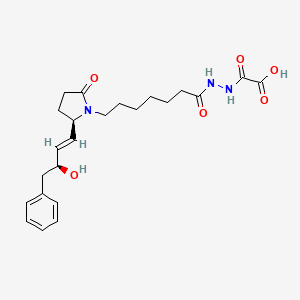 molecular formula C23H31N3O6 B12369663 NXT-10796 