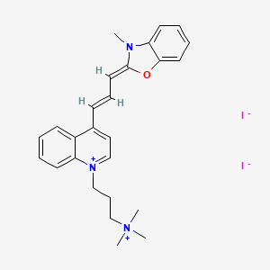 molecular formula C26H31I2N3O B12369680 YO-PRO-3 