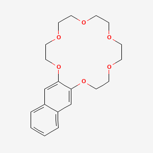 molecular formula C20H26O6 B1236971 Naphtho-18-crown-6 