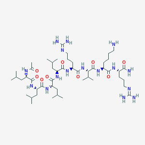 molecular formula C49H94N16O9 B12369711 Multi-Leu peptide 