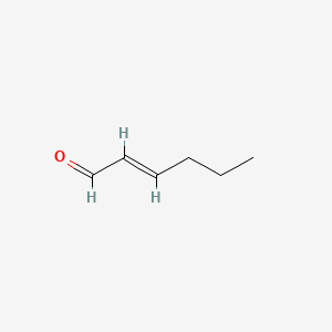 molecular formula C6H10O B1236974 trans-2-Hexenal CAS No. 505-57-7