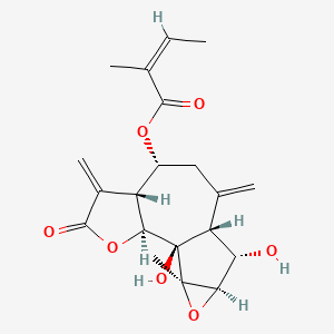 molecular formula C20H24O7 B1236975 Eupatundin CAS No. 20071-53-8