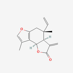 molecular formula C15H16O3 B1236980 Isolinderalactone 