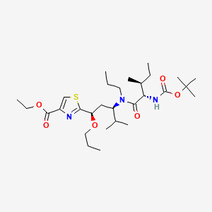 molecular formula C29H51N3O6S B12369864 TAM558 intermediate-1 