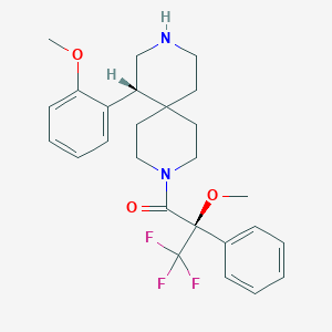 molecular formula C26H31F3N2O3 B12369927 (7S)-BAY-593 