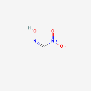 molecular formula C2H4N2O3 B1237001 Ethylnitrolic acid CAS No. 600-26-0