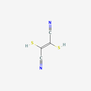 molecular formula C4H2N2S2 B1237002 (E)-2,3-Dimercapto-2-butenedinitrile 