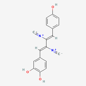 molecular formula C18H12N2O3 B1237012 Xanthocillin Y 1 CAS No. 11028-15-2