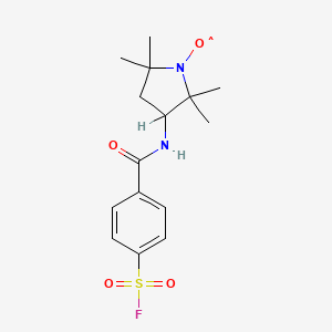 molecular formula C15H20FN2O4S B1237014 4-Tempo-fsb CAS No. 52413-15-7
