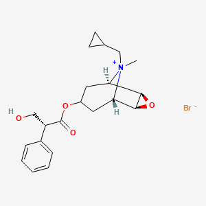 molecular formula C21H28BrNO4 B1237031 Cimetropium Bromide 