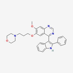 molecular formula C30H30N4O3 B12370453 YS-363 