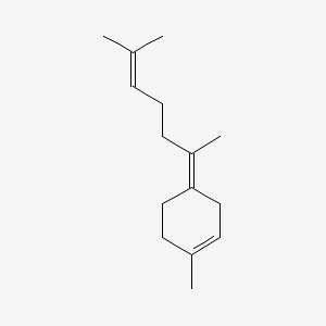 molecular formula C15H24 B1237048 (E)-gamma-Bisabolene CAS No. 53585-13-0
