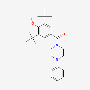 molecular formula C25H34N2O2 B12370484 LQFM215 