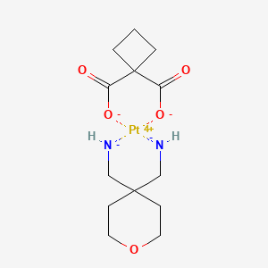 molecular formula C13H22N2O5Pt B12370514 Enloplatin CAS No. 111523-41-2