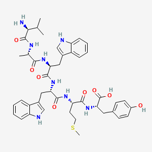 molecular formula C44H54N8O8S B12370620 Soystatin CAS No. 510725-34-5