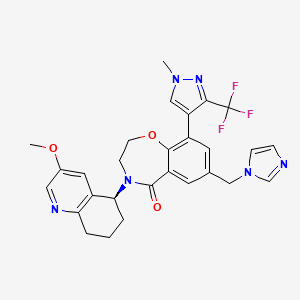 molecular formula C28H27F3N6O3 B12370674 Wdr5-IN-7 