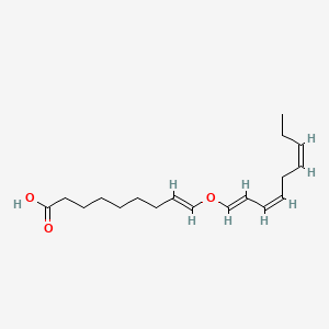 molecular formula C18H28O3 B1237076 Colnelenic acid CAS No. 52591-16-9
