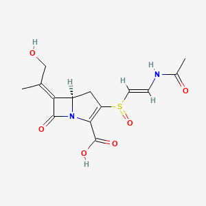 molecular formula C14H16N2O6S B1237077 Asparenomycin A 