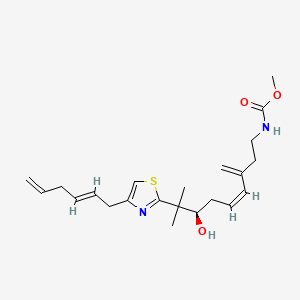 B1237078 Mycothiazole CAS No. 114582-75-1