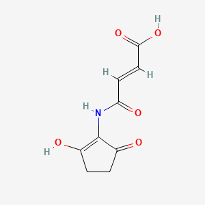 molecular formula C9H9NO5 B1237080 Flavensomycinoic acid CAS No. 65518-38-9