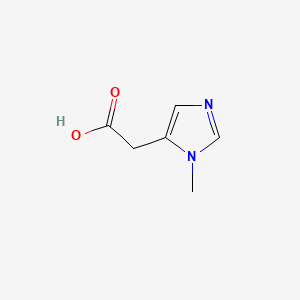molecular formula C6H8N2O2 B1237085 2-(1-methyl-1H-imidazol-5-yl)acetic acid CAS No. 4200-48-0