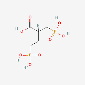 molecular formula C5H12O8P2 B1237087 4-Phosphono-2-(phosphonomethyl)butanoic acid CAS No. 51360-27-1