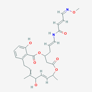 molecular formula C27H32N2O8 B1237090 Lobatamide C 