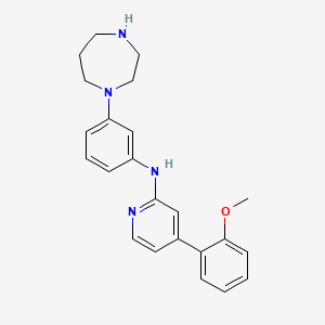 molecular formula C23H26N4O B12370965 A09-003 