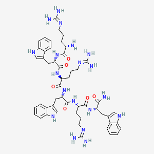 molecular formula C51H69N19O6 B12370989 RW3 