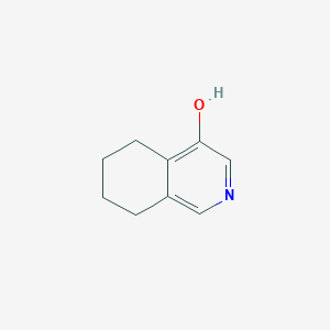 molecular formula C9H11NO B012371 5,6,7,8-Tetrahydroisoquinolin-4-ol CAS No. 102877-49-6