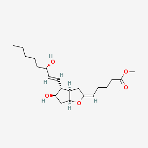molecular formula C21H34O5 B1237107 PROSTAGLANDINS I2 METHYL ESTER CAS No. 61799-74-4