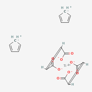 (E)-But-2-enedioate;cyclopenta-1,3-diene;hydron;titanium(4+)