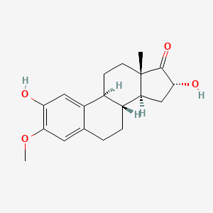 molecular formula C19H24O4 B1237118 2,16alpha-Dihydroxyestrone 3-methyl ether CAS No. 42241-06-5