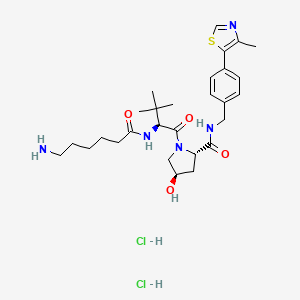 (S,R,S)-AHPC-C5-NH2 dihydrochloride