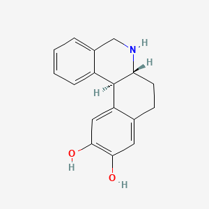 molecular formula C17H17NO2 B1237125 (+)-Dihydrexidine CAS No. 174691-84-0