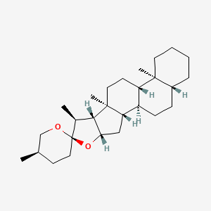 molecular formula C27H44O2 B1237134 (25R)-5alpha-Spirostan 