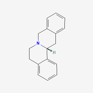 molecular formula C17H17N B1237136 Berbine, (+)- CAS No. 107538-84-1
