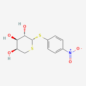 (2S)-2beta-(4-Nitrophenylthio)tetrahydro-2H-thiopyran-3beta,4alpha,5alpha-triol