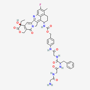molecular formula C47H47FN8O10 B12371406 GGFG-PAB-Exatecan 