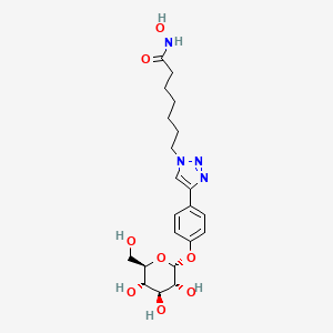 molecular formula C21H30N4O8 B12371438 STR-V-53 