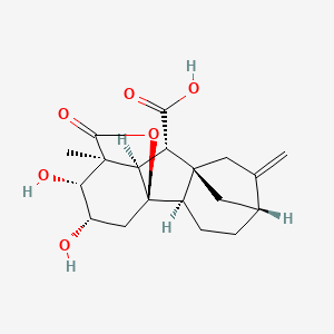 molecular formula C19H24O6 B1237150 Gibberellin A34 CAS No. 32630-92-5