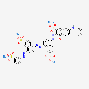 molecular formula C42H25N7Na4O13S4 B12371567 C.I. Direct blue 75 