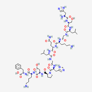 molecular formula C66H102N20O18 B12371627 [Gln144]-PLP (139-151) 