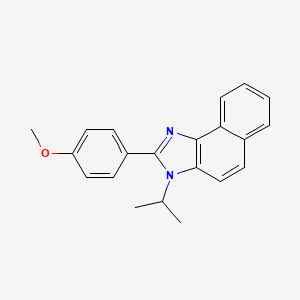 molecular formula C21H20N2O B1237166 Tomoxiprole CAS No. 76145-76-1