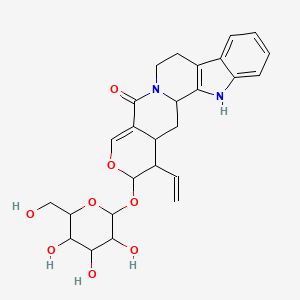 molecular formula C26H30N2O8 B1237172 Strictosamide 