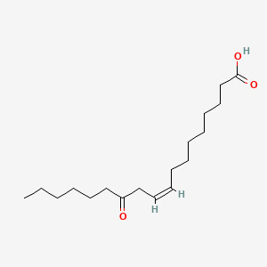 molecular formula C18H32O3 B1237178 12-Ketooleic acid CAS No. 5455-97-0
