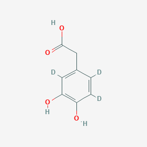 3,4-Dihydroxybenzeneacetic acid-d3