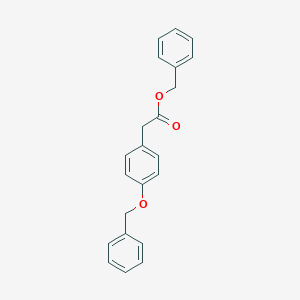 molecular formula C22H20O3 B123718 Benzyl 2-(4-(Benzyloxy)phenyl)acetate CAS No. 58609-13-5