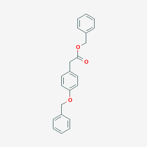 molecular formula C22H20O3 B123718 4-Benzyloxyphenylacetic acid benzyl ester CAS No. 58609-13-5